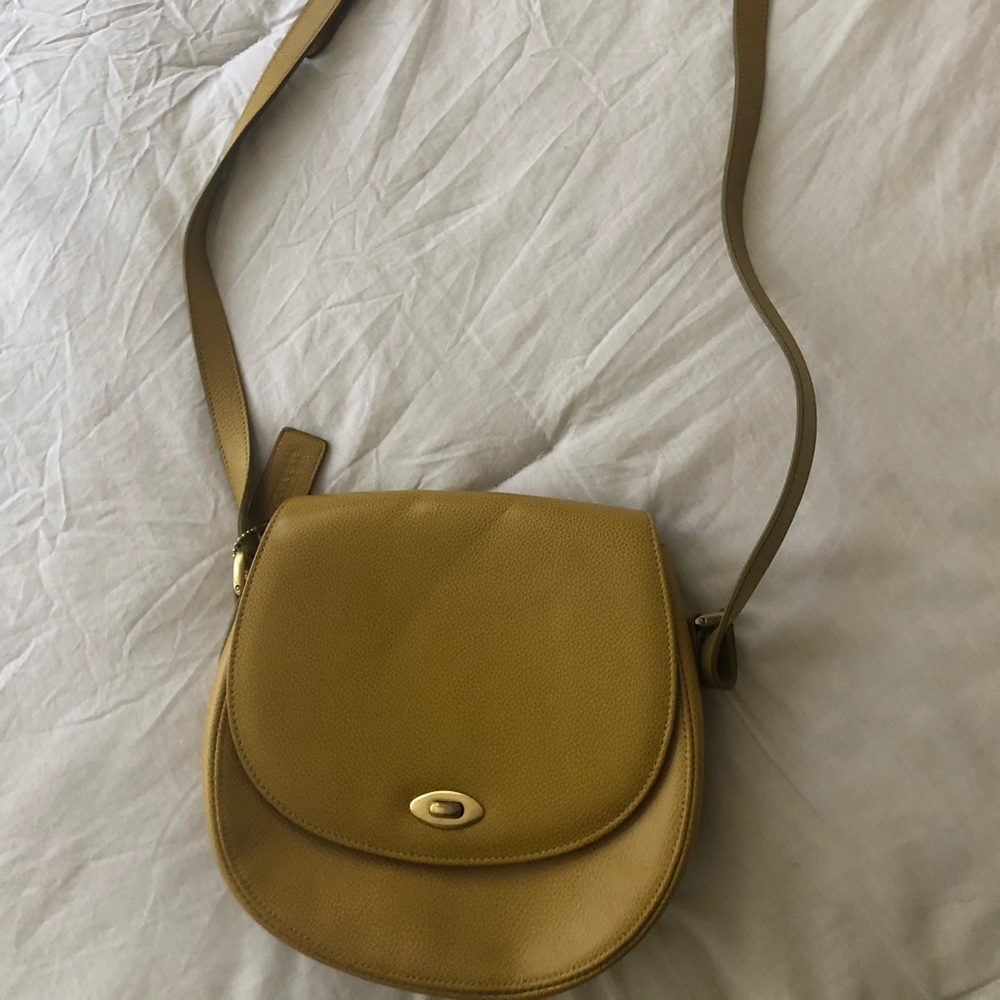 Coach Leather Crossbody Bag